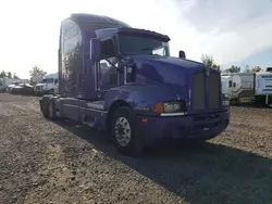 Salvage trucks for sale at Woodburn, OR auction: 2007 Kenworth Construction T600