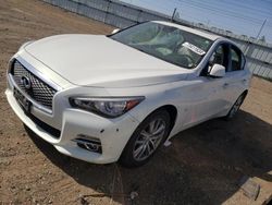 Salvage cars for sale at Elgin, IL auction: 2015 Infiniti Q50 Base