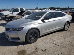 Chevrolet salvage cars for sale: 2017 Chevrolet Impala LS