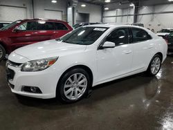 Salvage cars for sale at Ham Lake, MN auction: 2015 Chevrolet Malibu 2LT