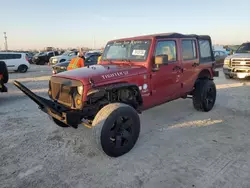 Salvage cars for sale at Arcadia, FL auction: 2011 Jeep Wrangler Unlimited Sahara