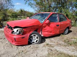 2005 Hyundai Accent GL en venta en Riverview, FL