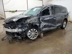 Salvage cars for sale at Davison, MI auction: 2018 Chrysler Pacifica Touring L