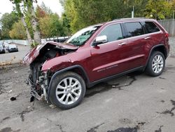 Jeep salvage cars for sale: 2017 Jeep Grand Cherokee Limited