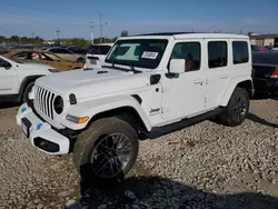 Jeep Wrangler Sahara 4xe salvage cars for sale: 2023 Jeep Wrangler Sahara 4XE