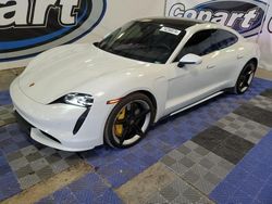 Salvage cars for sale at Lebanon, TN auction: 2020 Porsche Taycan Turbo