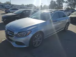 2015 Mercedes-Benz C 300 4matic en venta en Sacramento, CA