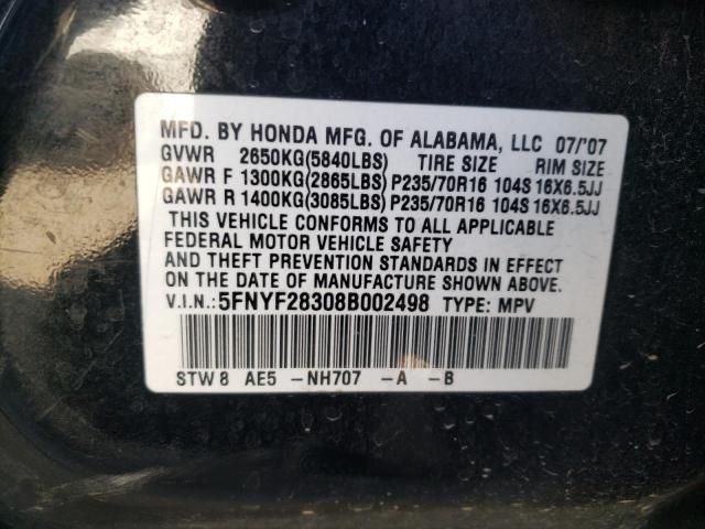 2008 Honda Pilot SE