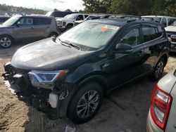 Salvage cars for sale at Seaford, DE auction: 2017 Toyota Rav4 HV LE