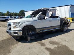 Salvage cars for sale at Shreveport, LA auction: 2015 Ford F150 Supercrew