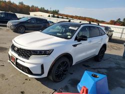 Salvage cars for sale at Windham, ME auction: 2021 KIA Sorento SX