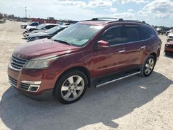 Salvage cars for sale from Copart Arcadia, FL: 2016 Chevrolet Traverse LTZ