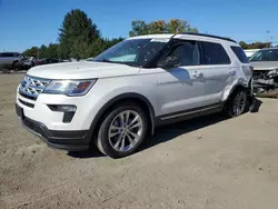 Ford Explorer xlt salvage cars for sale: 2019 Ford Explorer XLT