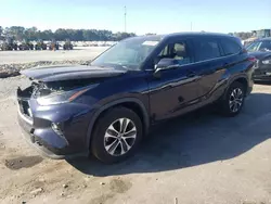 Salvage cars for sale at Dunn, NC auction: 2021 Toyota Highlander XLE