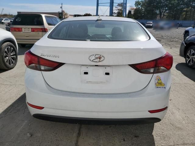 2016 Hyundai Elantra SE