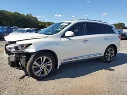 Salvage cars for sale at Mocksville, NC auction: 2015 Infiniti QX60