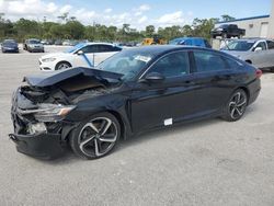 Salvage cars for sale at Fort Pierce, FL auction: 2020 Honda Accord Sport