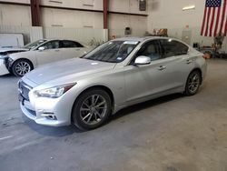 Salvage cars for sale from Copart Lufkin, TX: 2017 Infiniti Q50 Premium