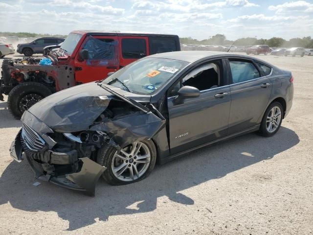 2018 Ford Fusion SE Hybrid