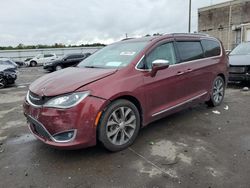 Chrysler salvage cars for sale: 2017 Chrysler Pacifica Limited