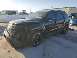 Salvage cars for sale at Haslet, TX auction: 2015 Ford Explorer Sport