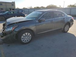 Salvage cars for sale from Copart Wilmer, TX: 2012 Honda Accord LX