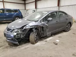 Salvage cars for sale at Pennsburg, PA auction: 2013 Honda Civic EX