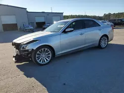 Salvage cars for sale at Savannah, GA auction: 2017 Cadillac CTS Premium Luxury