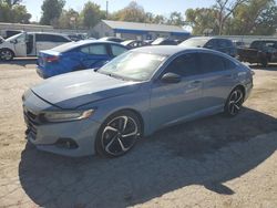 Honda salvage cars for sale: 2021 Honda Accord Sport SE