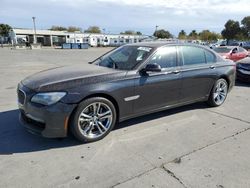 Salvage cars for sale at Sacramento, CA auction: 2014 BMW 750 LI