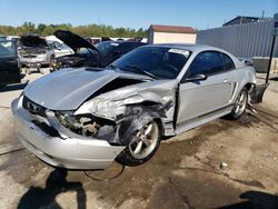 Salvage vehicles for parts for sale at auction: 2001 Ford Mustang