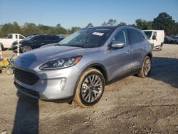 Salvage cars for sale from Copart Madisonville, TN: 2022 Ford Escape Titanium