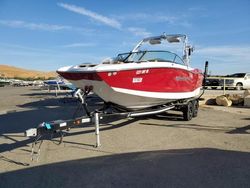 Salvage boats for sale at Sacramento, CA auction: 2019 Mastercraft 2019 Mast MARINE/TRL