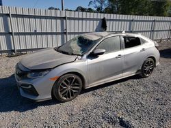 Salvage cars for sale at Gastonia, NC auction: 2021 Honda Civic Sport