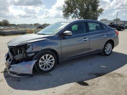 Salvage cars for sale at Orlando, FL auction: 2019 Nissan Sentra S