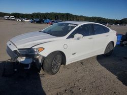 Salvage cars for sale from Copart Assonet, MA: 2017 Ford Fusion Titanium Phev