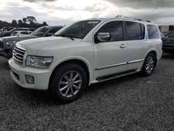 Salvage cars for sale at Riverview, FL auction: 2008 Infiniti QX56