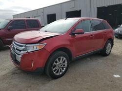 Salvage cars for sale at Jacksonville, FL auction: 2012 Ford Edge Limited