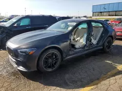 Salvage cars for sale at Woodhaven, MI auction: 2022 Mercedes-Benz AMG GT 43