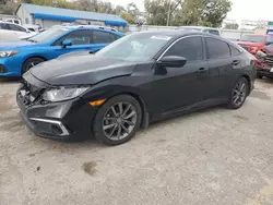 Vehiculos salvage en venta de Copart Wichita, KS: 2019 Honda Civic EX