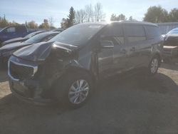 KIA salvage cars for sale: 2016 KIA Sedona LX