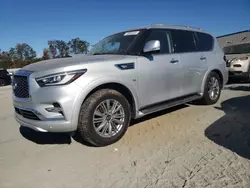 Salvage cars for sale at Spartanburg, SC auction: 2020 Infiniti QX80 Luxe