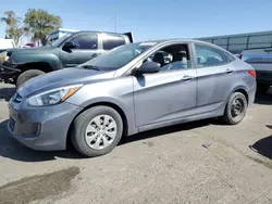 Salvage cars for sale from Copart Albuquerque, NM: 2017 Hyundai Accent SE