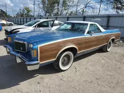 Carros dañados por inundaciones a la venta en subasta: 1978 Ford Ranchero