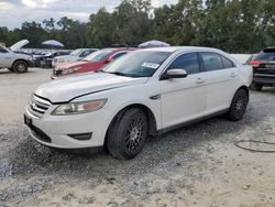 Salvage cars for sale at Ocala, FL auction: 2012 Ford Taurus SEL