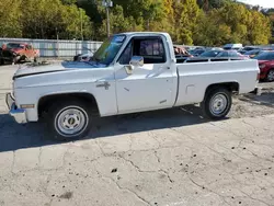 Chevrolet c10 salvage cars for sale: 1986 Chevrolet C10