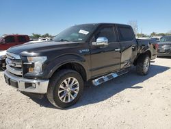 Salvage cars for sale at Kansas City, KS auction: 2015 Ford F150 Supercrew