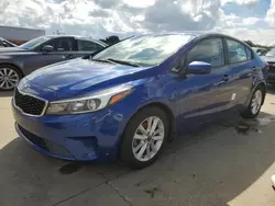 Salvage cars for sale at Riverview, FL auction: 2017 KIA Forte LX