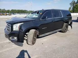 Salvage cars for sale at Dunn, NC auction: 2015 GMC Yukon XL C1500 SLT