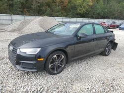 Salvage cars for sale at auction: 2019 Audi A4 Premium